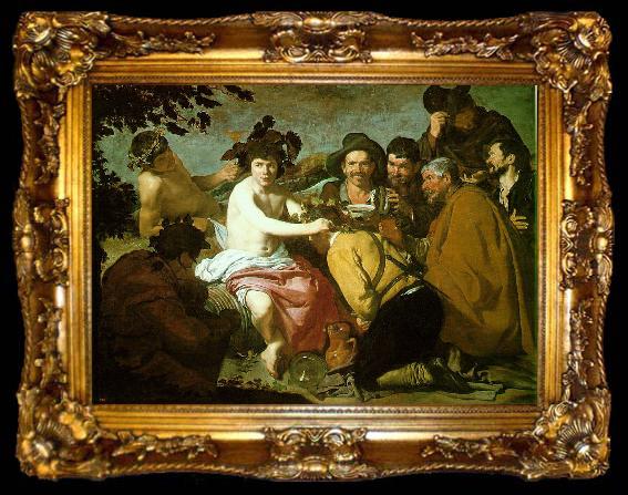 framed  Diego Velazquez The Feast of Bacchus, ta009-2